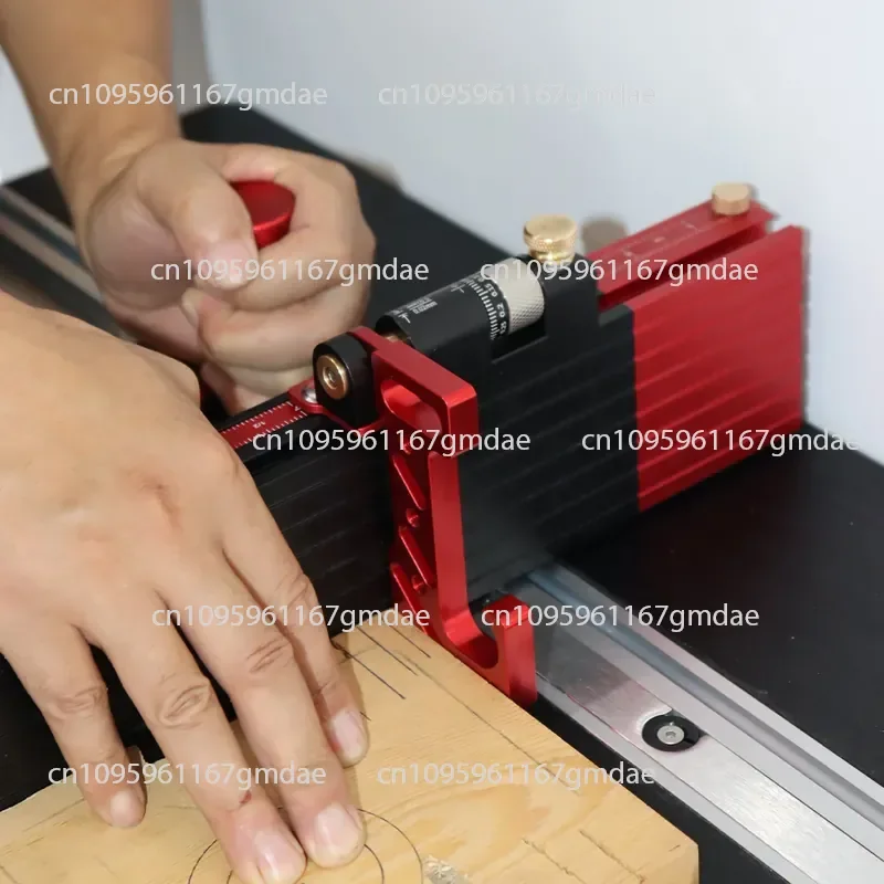 New push handle push ruler chute woodworking angle table saw band saw flip-chip engraving machine trimming DIY tool