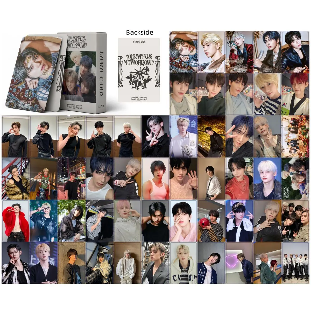 

55PCS T Soobin STARKISSED 2026 SEASON'S GREETINGS Photocards Set Official Collectible K-POP Fans Merch Gift Idea MOA