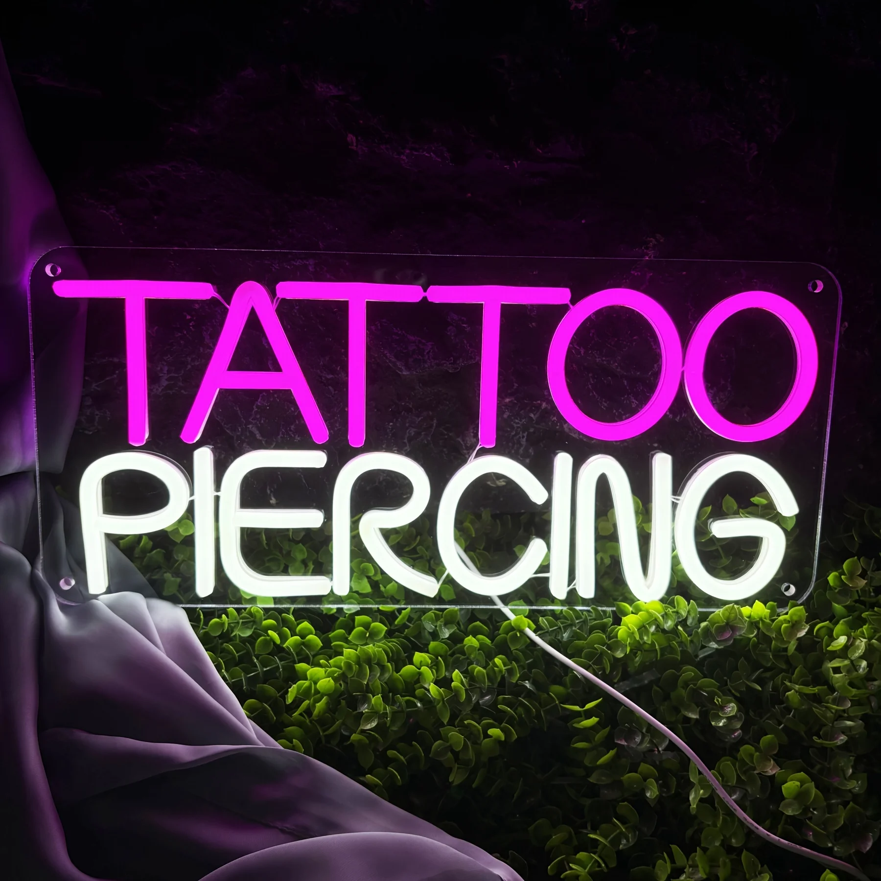 Tattoo Neon Sign USB Dimmable LED Neon Light Sign for Man Cave Tattoo Lovers Tattoo Studio Business Shop Wall Personalized Decor