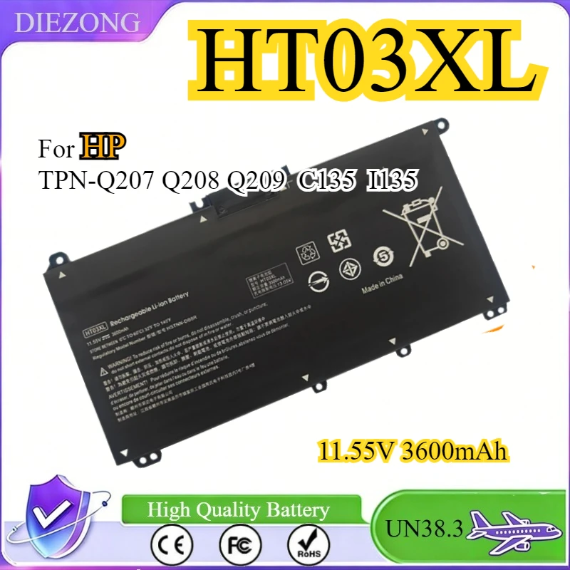 

New Laptop Battery HT03XL For HP TPN-Q207 Q208 Q209 C135 I130