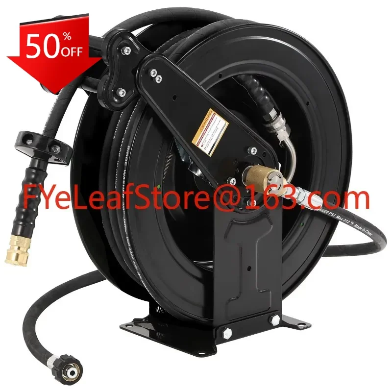 Reel Pressure Washer Hose Reel 3/8