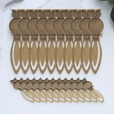 

20pcs Copper Bookmarks Creative Owl Shape Reading Bookmark For Students Graduation Page Marker School Stationery