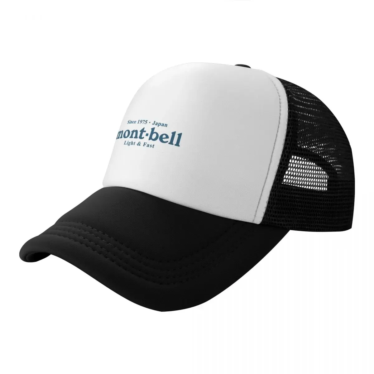 Montbell Logo Baseball Cap Trucker Hats Breathable Sunscreen Fashion Comfortable Best