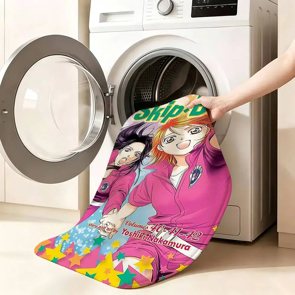 Anime S-Skip Beat Floor Mat Soft Non Slip for Entry Door Bathroom Indoor Home Decorative Carpet