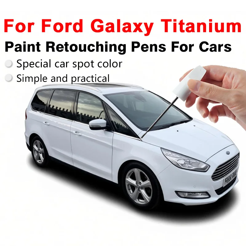 For Ford Galaxy Titanium Scratch Repair Pen Waterproof Fade Resistant Restores Paint Color Covers Small Scratches Easily