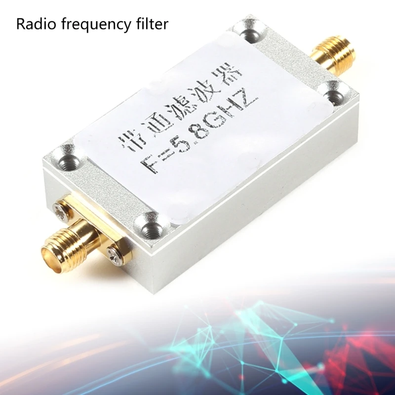 Professional Air Band Radio Frequency Bandpass Filter Small 5.8GHz Bandpass Filter for Communication Enhancement