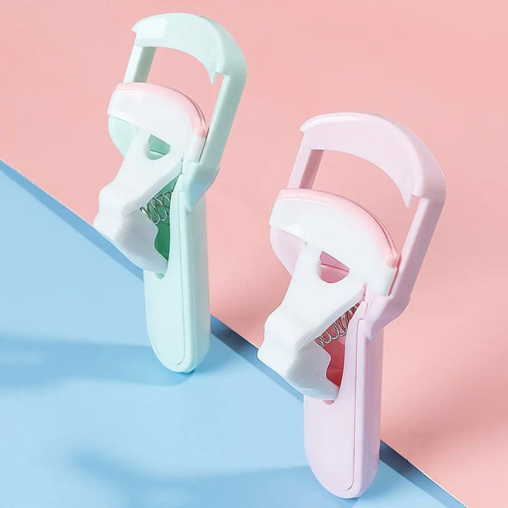 

Makeup Tools Plastic Press Type Eyelash Curler Eyelash Lift Long Lasting Lashes Curling Clip No Pulling Wide Angle Girls