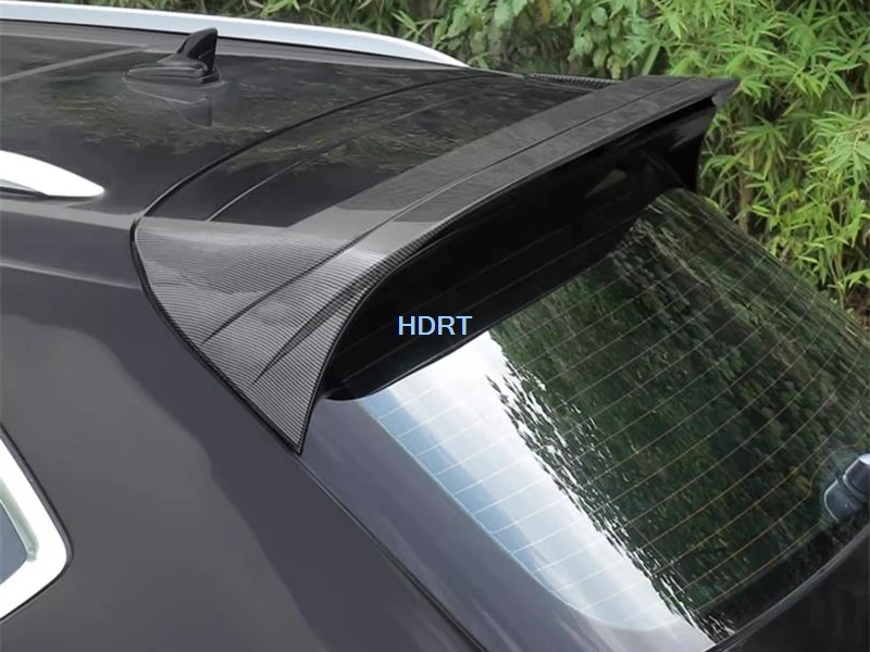 Para Volkswagen Touareg 2019-2024, accesorios de estilo de coche, pegatina Exterior, alerón de techo para maletero trasero, Kit de carrocería de ala trasera de viento fija