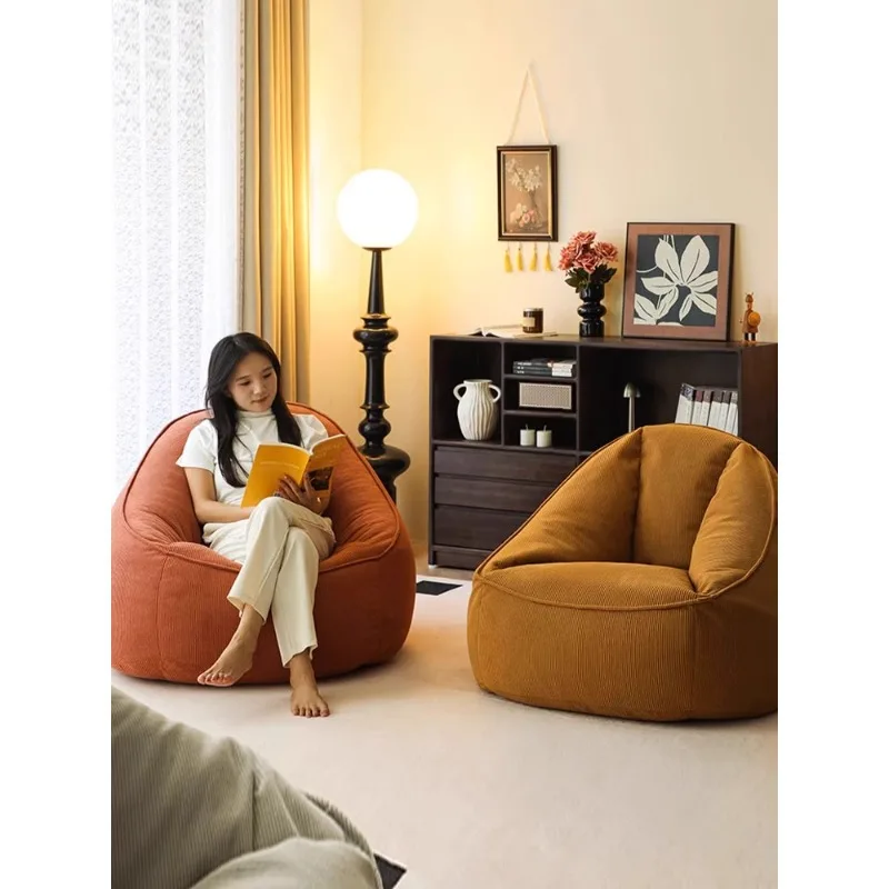 AOLIVIYA Lazy Sofa Single Loveseat 2 Seater Sofa Bed Hotel Reception Sofa Nest Bean Chair