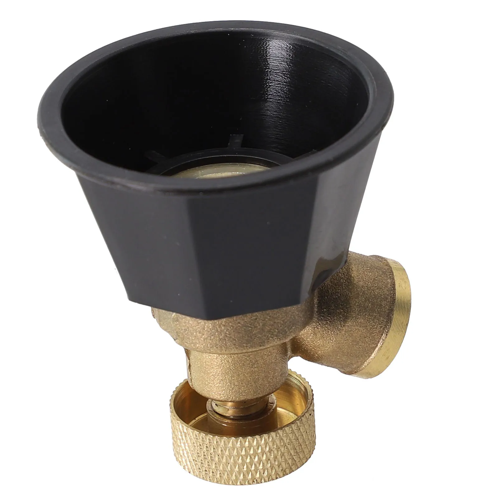 High-strength Material Easy To Install Spray Nozzle Anti-Corrosion Cyclone Nozzle Adjustable Black Copper 5.5*4.6cm