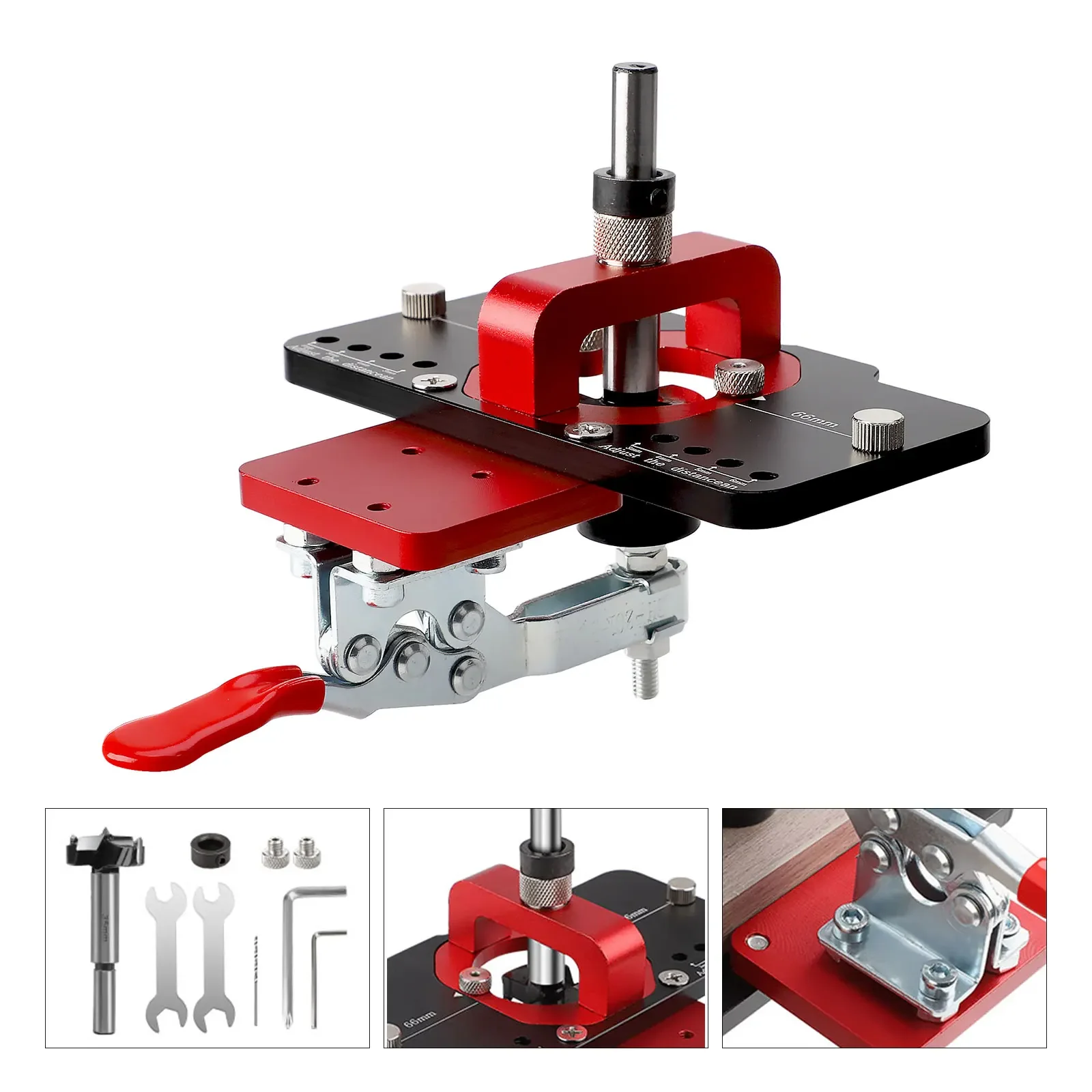 

Новый 35 мм шарнирный зажим для сверления отверстий, пробойник для сверления шарниров, фиксирующий дюбель, направляющая для сверла, локатор для установки инструментов, открывалка для отверстий