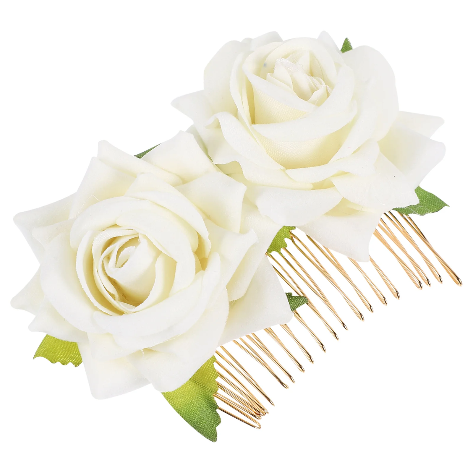 

1 шт., расческа с цветком розы, элегантный декор для волос невесты, свадебная заколка для волос, женский головной убор, стильный аксессуар для волос, свадебная вечеринка