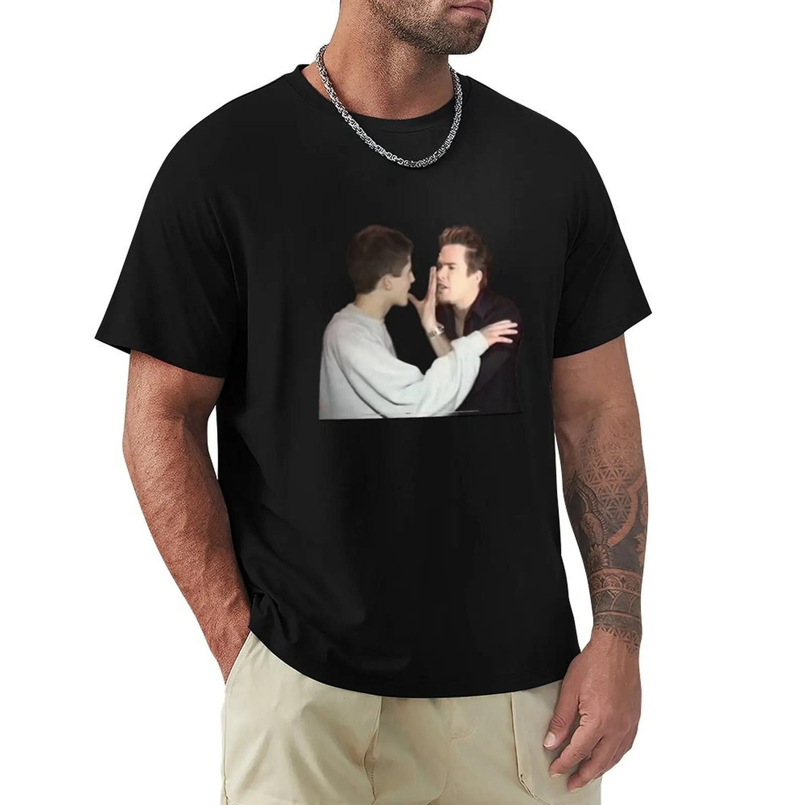 

mark mcgrath vs kid - the clap - cody ko noel miller sugar gay T-Shirt football t shirt graphics clothes for men
