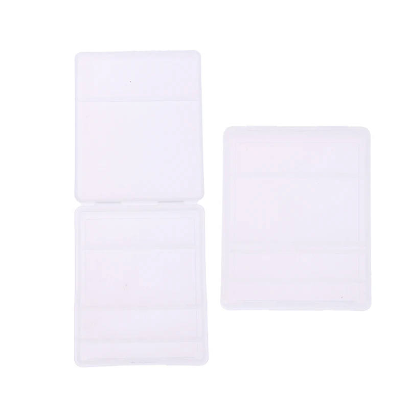 Square Nail Art Drill Bit Storage Box 6 Holes Clear Grinding Head Holder Display Drill Bits Manicure Organizer Dust Proof Box