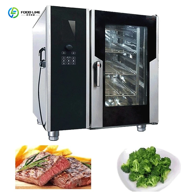 فرن بخار من الفولاذ المقاوم للصدأ ذو كفاءة عالية وسعة كبيرة