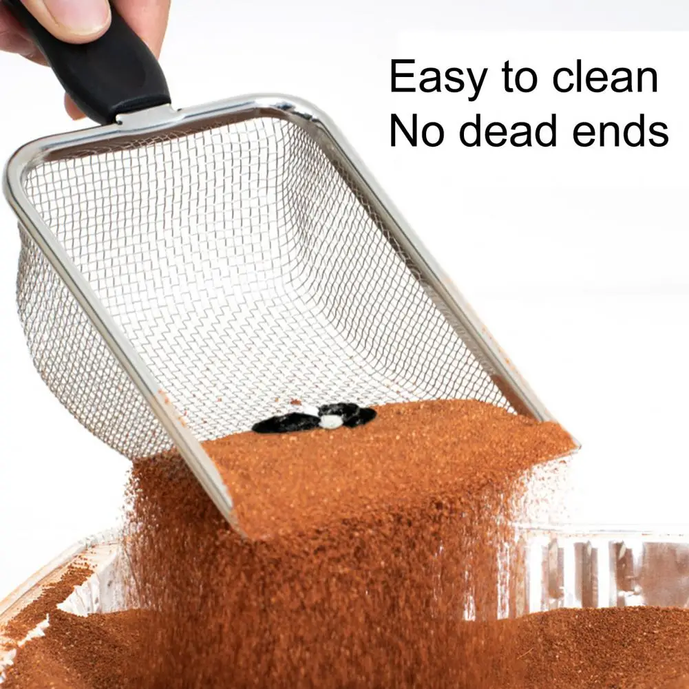 Cat Litter Scooper Small Holes Shovel Sand Hanging Hole Pet Cat Litter Tray Beach Shovel Cat Litter Shovel Cat Cleaning Supplies