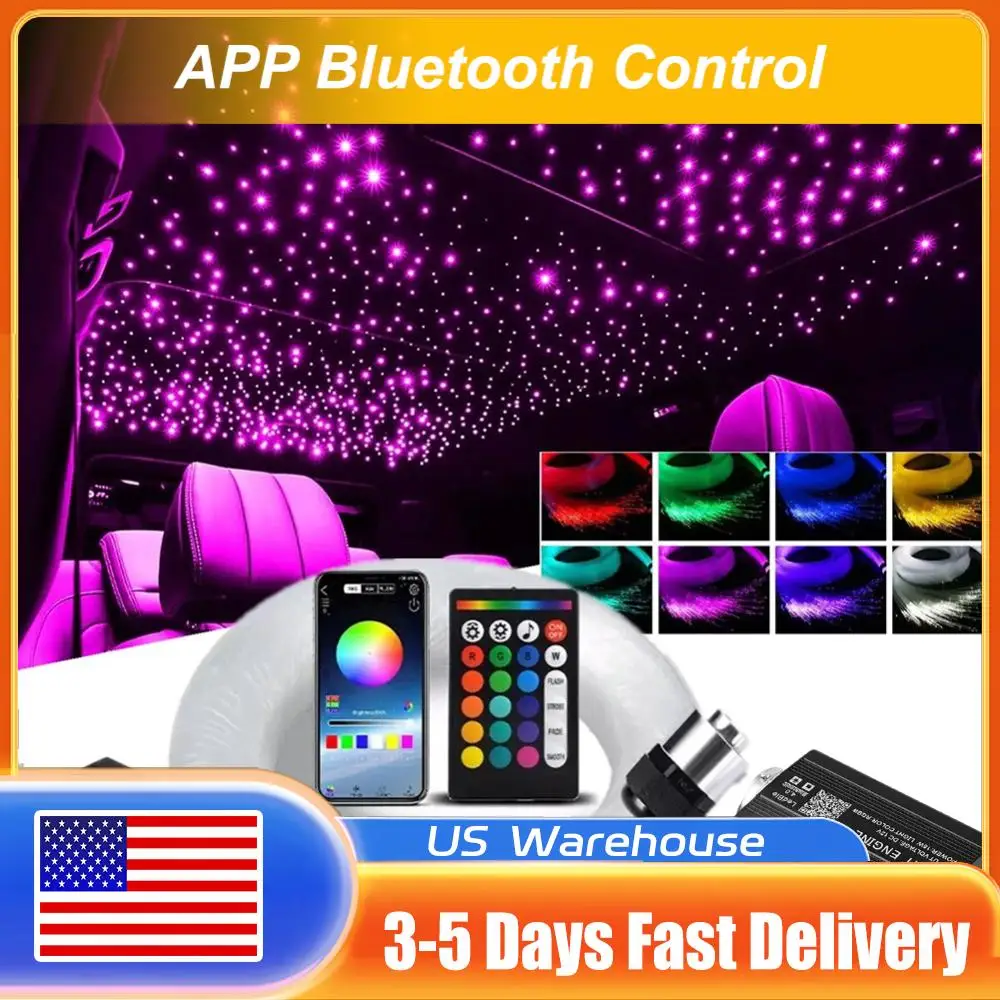 

12 Вт, 16 цветов, автомобильный проектор звездного неба на потолок, управление через приложение, оптический проектор звезд, атмосферная лампа для создания эффекта звездного неба в салоне автомобиля