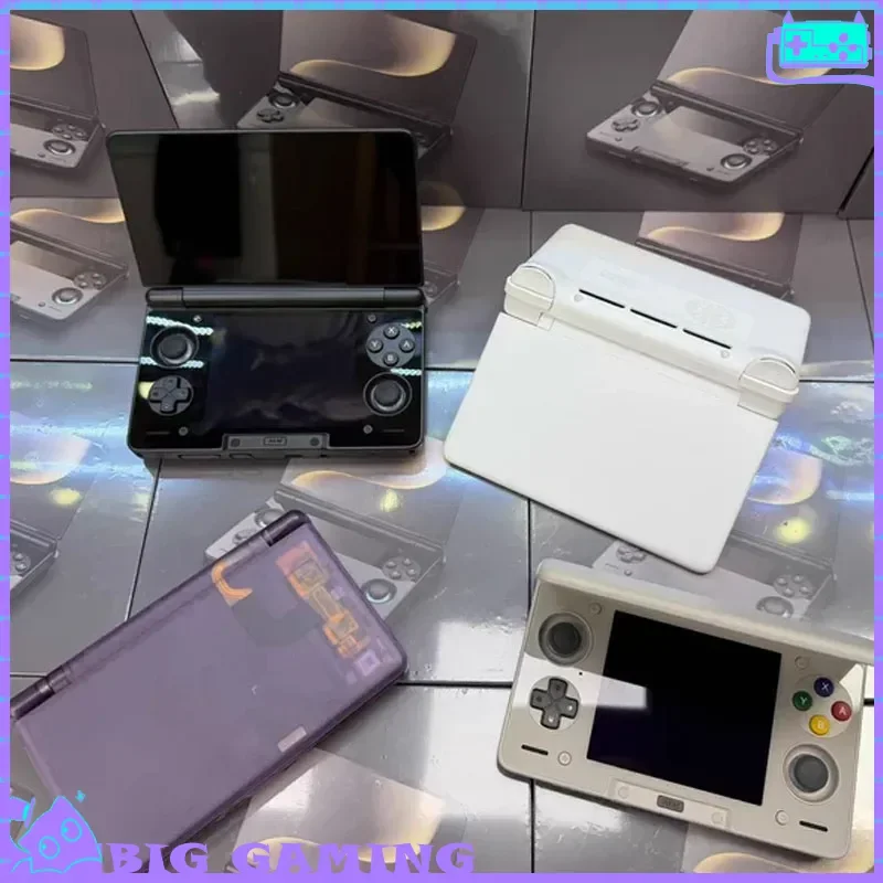 Ayn Thor Max Base Gaming Palm, Consola de Juegos Inalámbrica Bluetooth, Accesorios para Simulador, Pantalla Dual OLED, Portátil, Palm Skyline