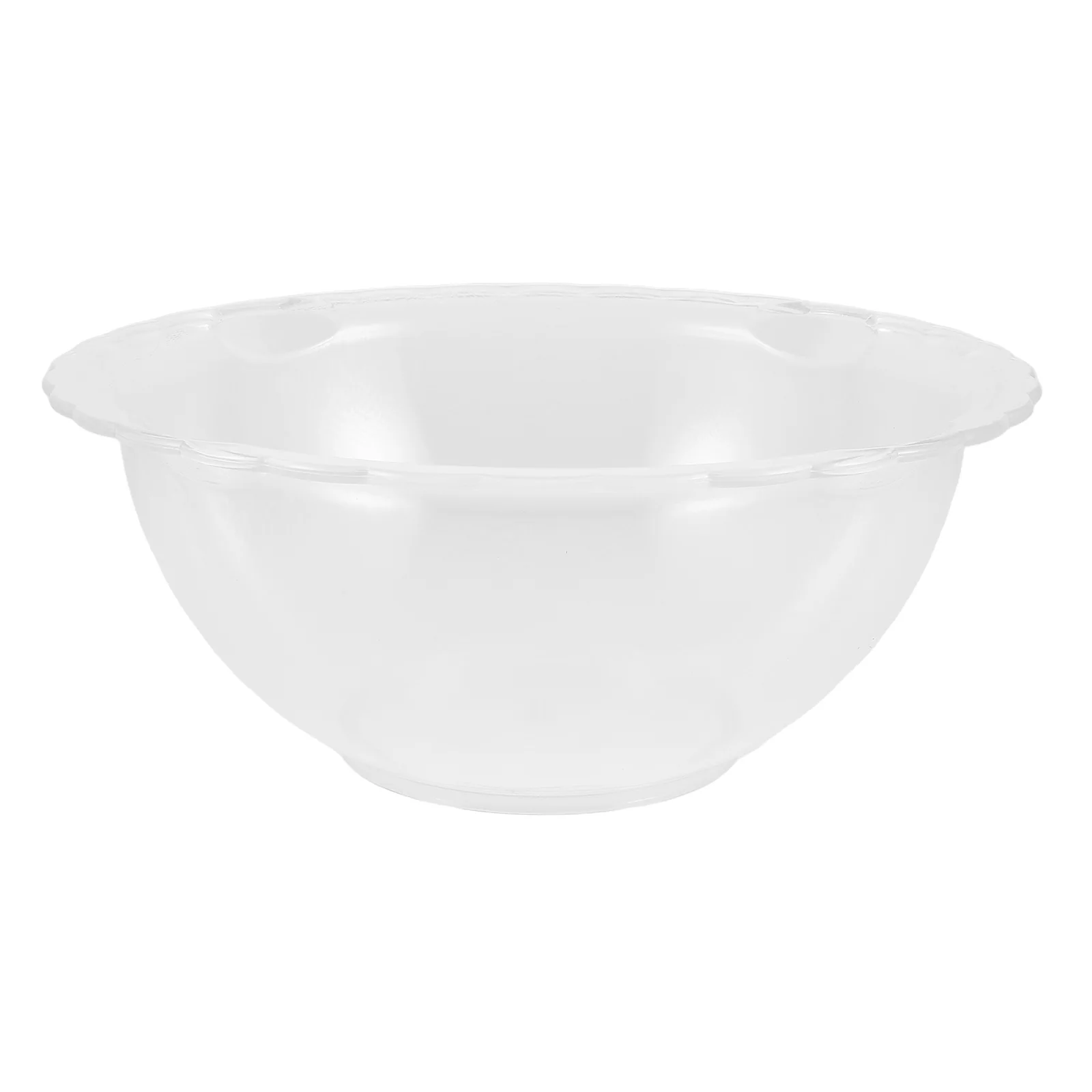 

Transparent Beauty Basin Durable Plastic Round Design Transparent Multifunctional Face Wash Kitchen Spa Home Use
