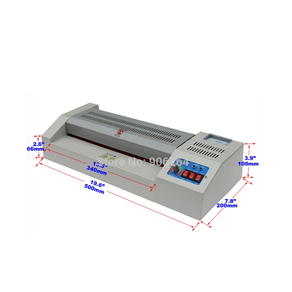 Metal Frame 110/220V A4/A3 12.5\