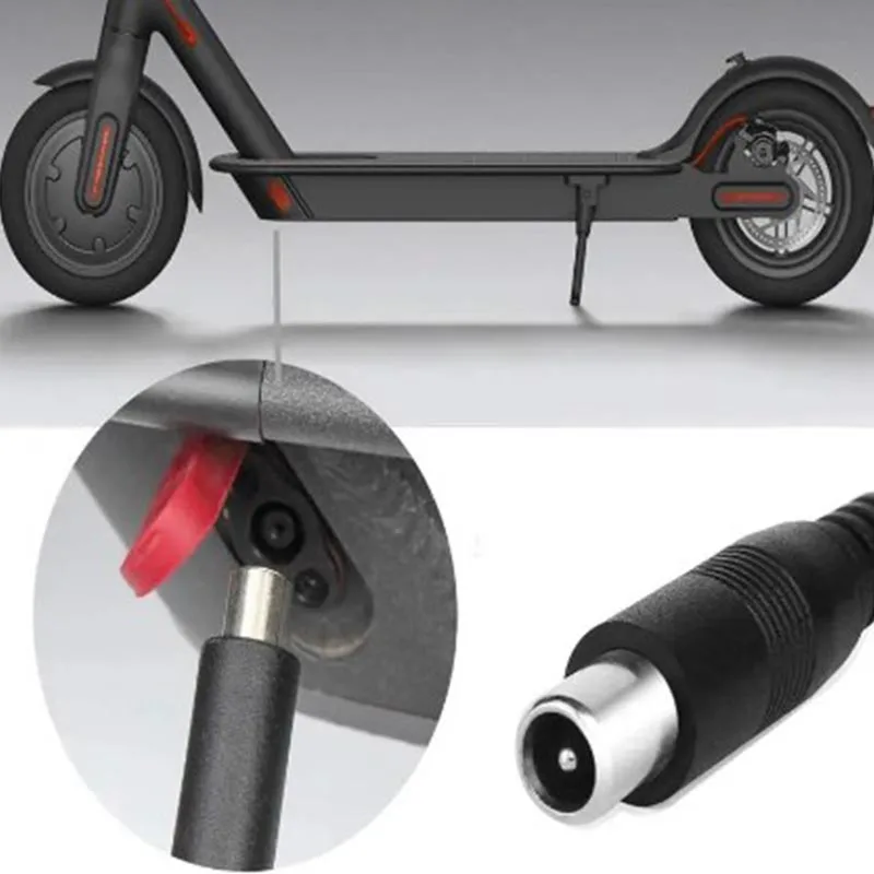 Scooter Caricabatteria Per Ninebot Es1 Es2 Es4 E22 E25 F40 F20 42V 2A Adattatore Batteria per Xiaomi M365 1S Pro pro2 Scooter Elettrico