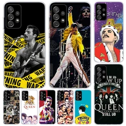 Rock Funky Freddie Mercury Queen Phone Case For Samsung Galaxy A15 A14 A54 A13 A53 A12 A52S A55 A22 A23 A24 A32 A33 A34 A25 A35