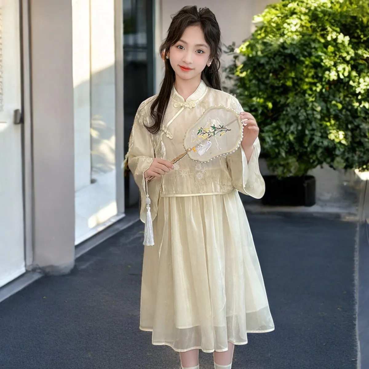 Teenagers Girls Black Dresses for Kids Clothes Preppy School Long Sleeve Spring Autumn Baby Children Costumes 6 8 10 11 12 Years image 5