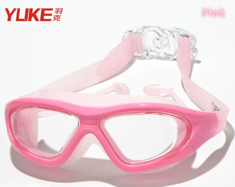 Lunettes de natation professionnelles en silicone souple étanche, lunettes de natation, lunettes anti-buée UV, hommes et femmes, lunettes pour