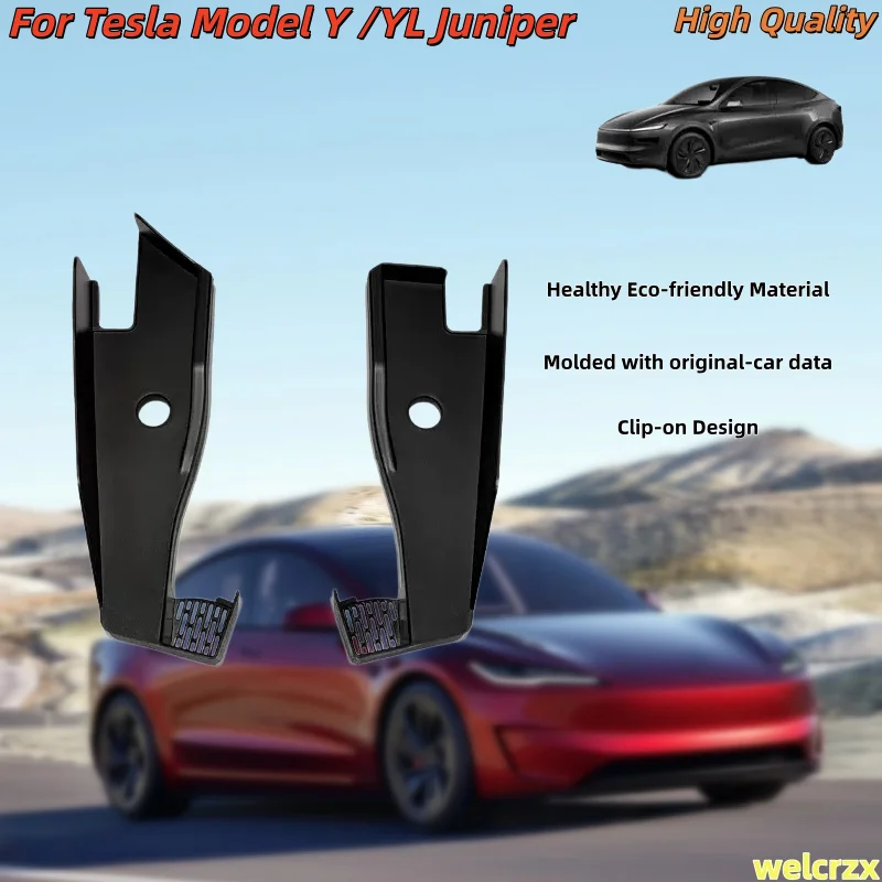 High‑Quality Frunk Drain Hole Anti‑Block Cover, Engine Compartment Debris Filter Protector For Tesla Model Y / YL Juniper