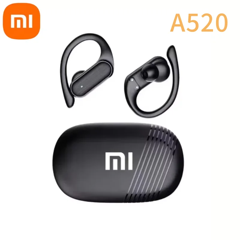 Xiaomi A520 TWS Bluetooth Earphone HiFI Wireless Earphone Hook Stereo Waterproof Touch Control Earphone with Microphone