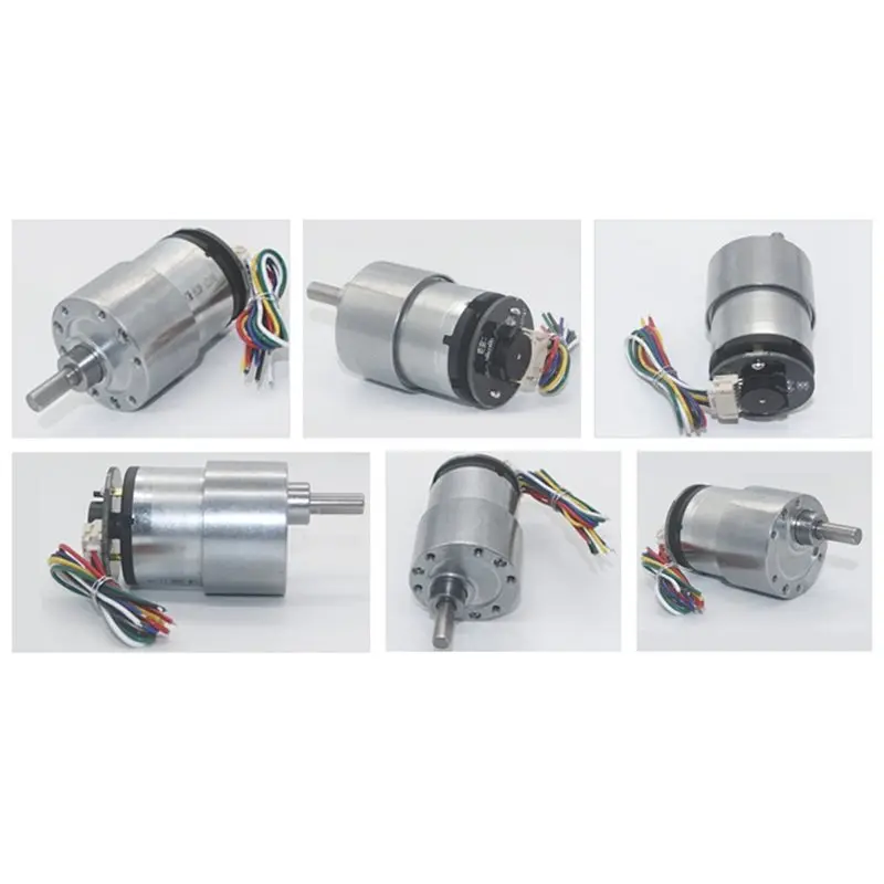 AB46-JGB37-520 DC Reduction Motor With Hall Encoder Car Motor DC12V 333RPM For Self Balancing Car With Speed Measurement