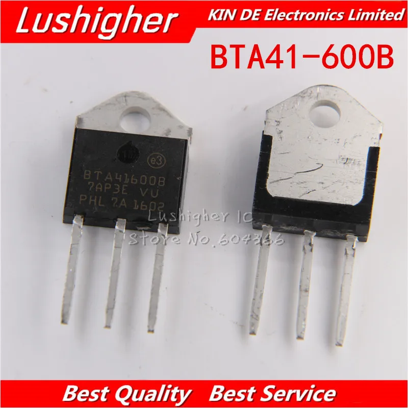 10PCS BTA41-600B TO3P BTA41 TO-3P BTA41-600 TO247 BTA41600B New Original