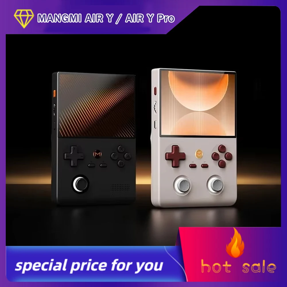 MANGMI AIR Y / Air Y Pro Vertical Android Handheld Game Console 4.2 Inch IPS Support PS2 PSP Games