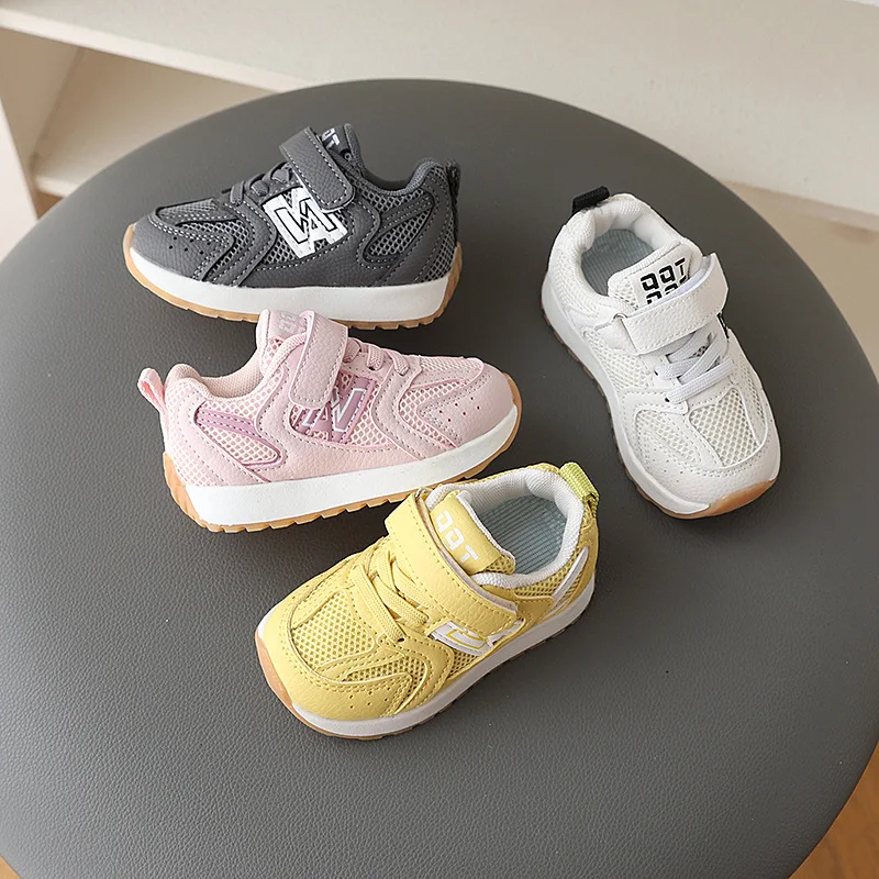 

Детские кроссовки для мальчиков и девочек, детская походная обувь для тенниса и бега на толстой подошве, легкая дышащая повседневная прогулочная обувь для малышей