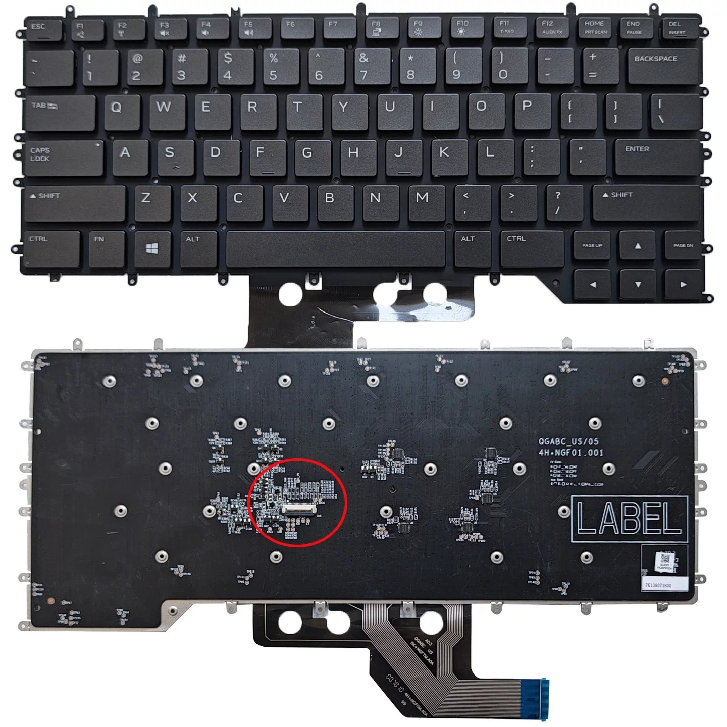 

Новая клавиатура для ноутбуков Dell Alienware m15 R2 R3 R4 R5 P69F 006T78 с RGB-подсветкой (US-раскладка)