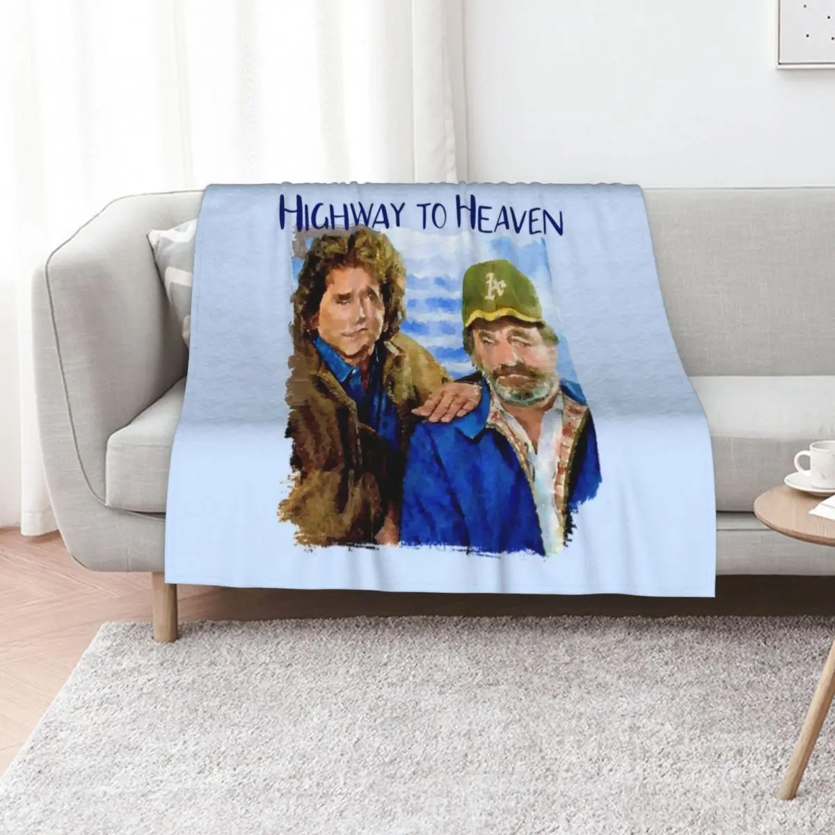 Highway to Heaven Throw Blanket Beautifuls Warm Decorative Sofa Decorative Throw Luxury warm for winter Blankets