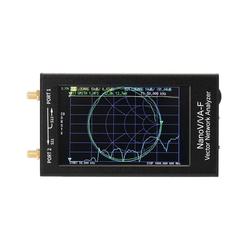 ナルオブナ-f、ハンドヘルド、ツワメーター、50khz-1000mhz、4.3インチips、tft、デジタルディスプレイ、短波、mf、hf用のポータブルベクトルネットワークアナライザー