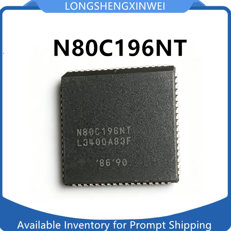 1PCS New Original N80C196NT PLCC68 Microcontroller Integrated Circuit Chip in Stock