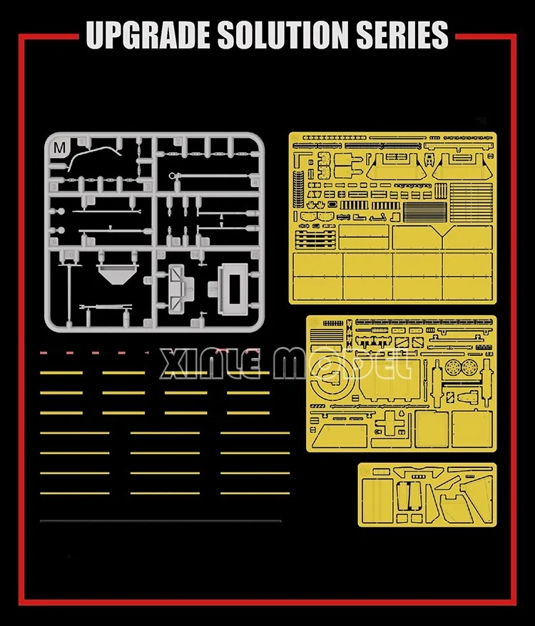 

Ryefield Model Building Kits 1/35 upgrade etchant RM-2035 Leopard 2A6 upgrade （for 5065 5066）
