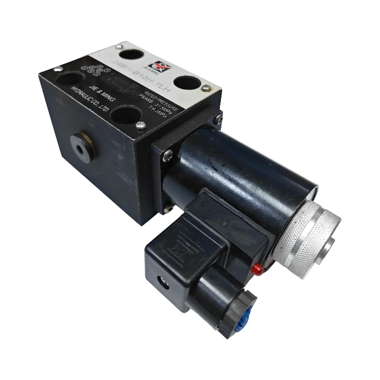Control Solenoid Valve 24BI1-B10H-TLH Hydraulic Electromagnetic Directional Valve AC220V Operated Reversing Valve