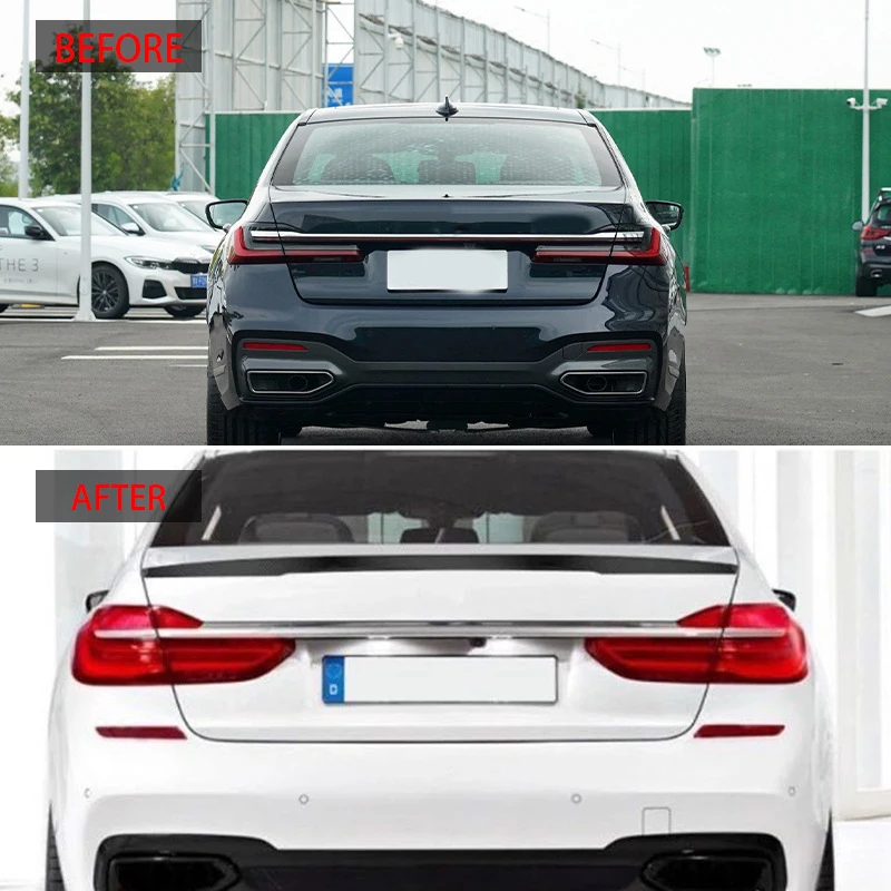 Rear Trunk Spoiler Tail Wing M Performance Style For BMW G11 G12 7 Series 730i 730d 740i 740d 750i 760i 2016-2022