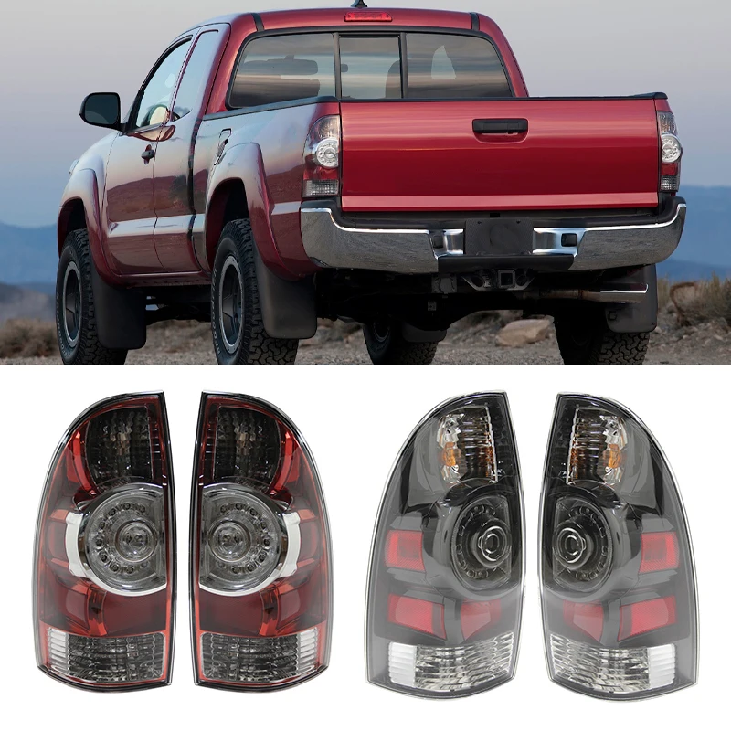 Automotive LED Tail Lights Brake Lights Turn Signals Reverse Light Assemblies For Toyota Tacoma Pickup 2005-2015
