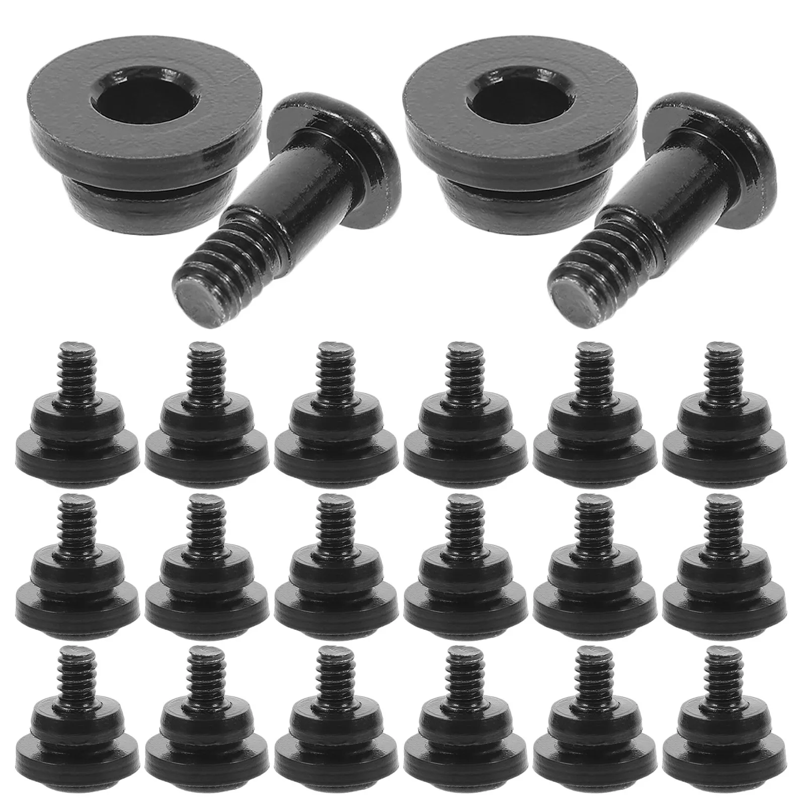 50Pcs Hard Disk Drive Screws Anti Vibration Shock Absorber Mounting Screws for 2.5 Hdd Pc Nas Repair Noise Reduction