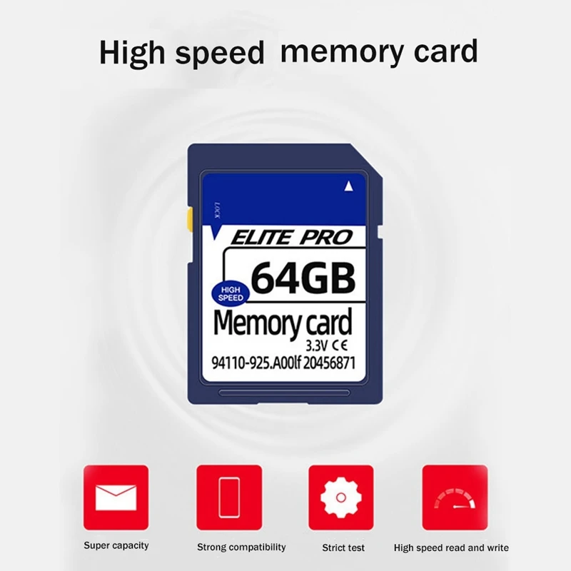 SD Card Memory Card Flash Memory Card Surveillance Camera Memory Card Recorder Memory Card For SD Card