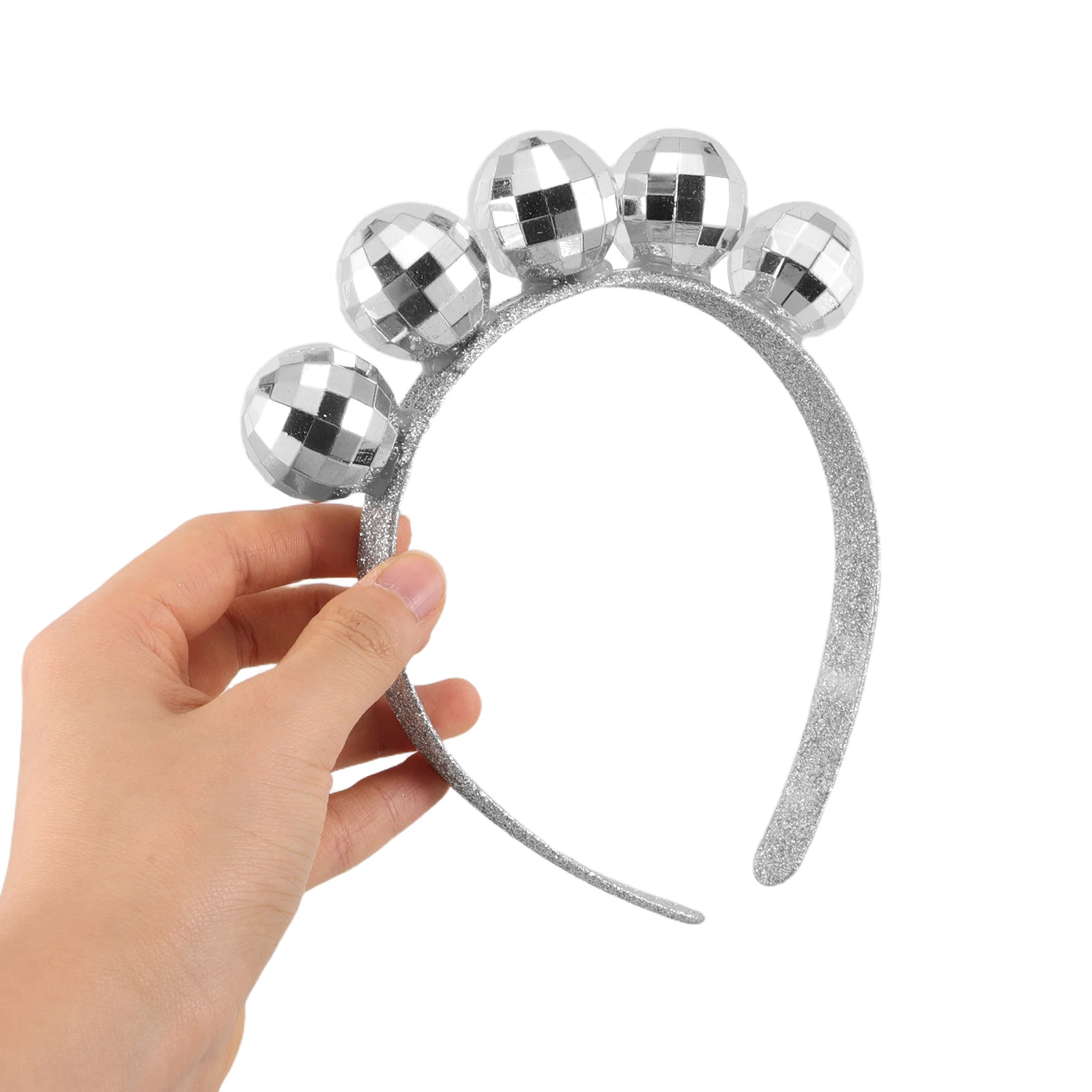 

Набор из 4 винтажных повязок на голову с зеркальными шарами в стиле 70-х годов для костюмированных вечеринок, выпускных и новогодних мероприятий