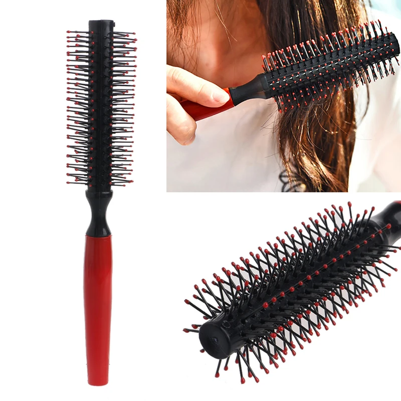 Drop Ship&Wholesale Roll Brush Round Hair Comb Wavy Curly Styling Care Curling Beauty Salon Tools Oct.15