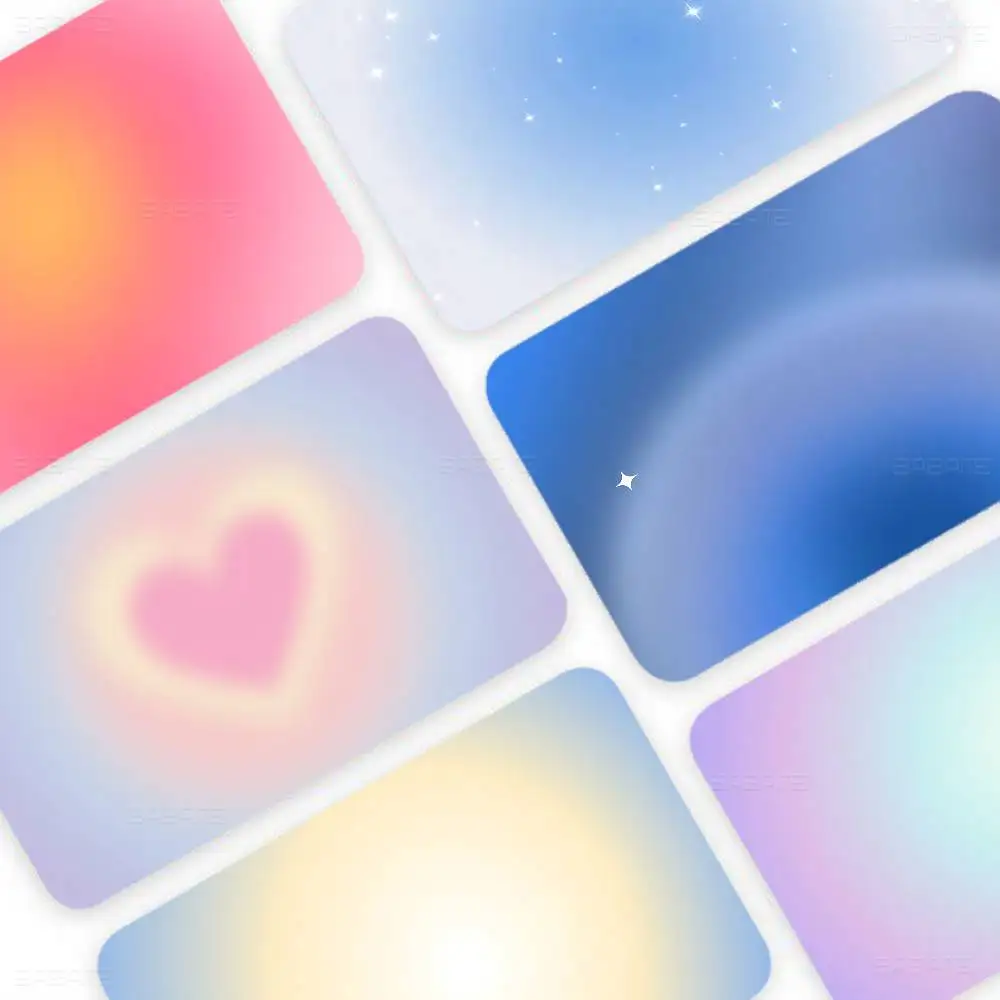 شعبية بسيطة INS اللون يمزج لعبة غطاء الفيلم ملصق الحال بالنسبة لبطاقة الخصم الائتمانية الصغيرة الجانب الأمامي