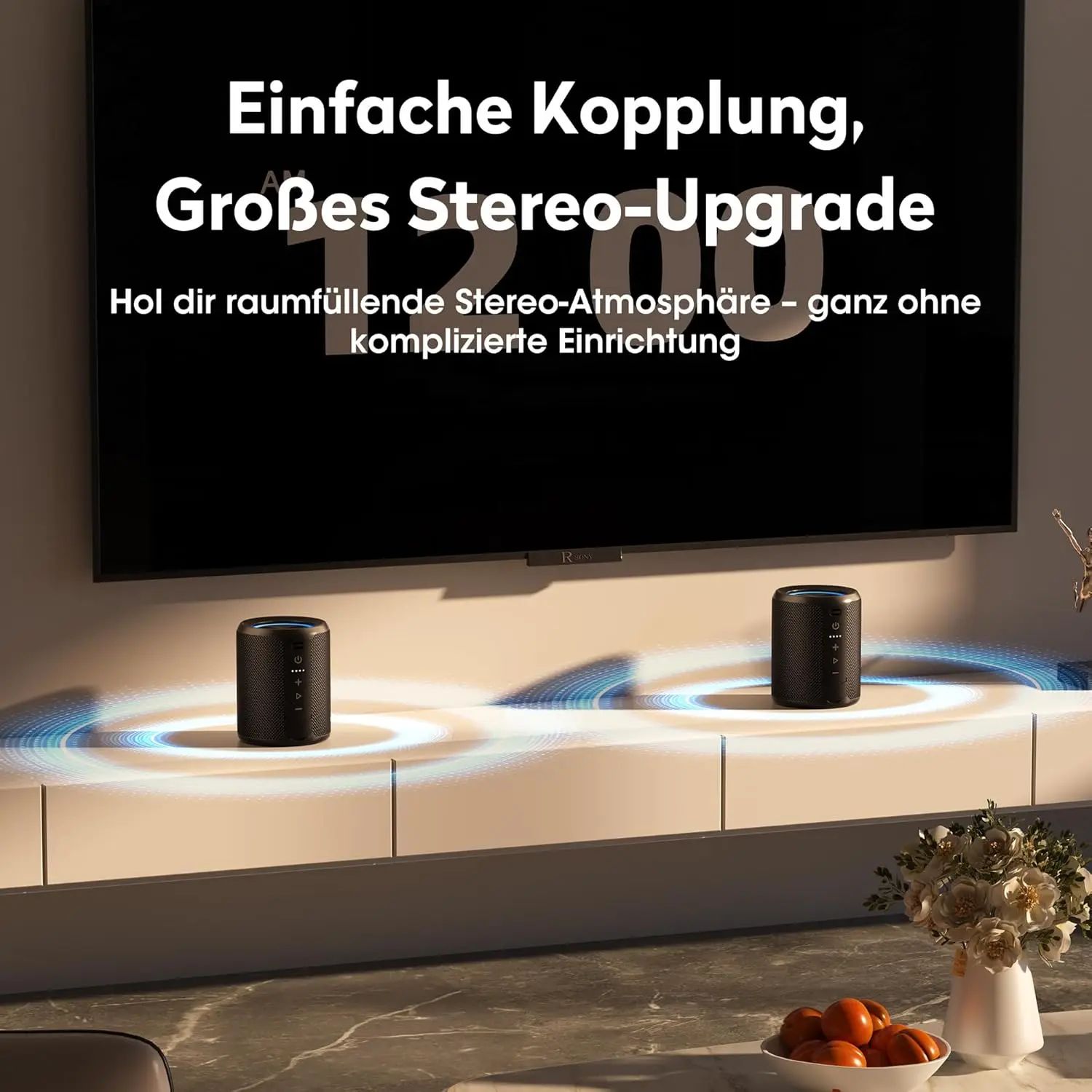 OHYAO X2 Mini Bluetooth-Lautsprecher mit Lauterer Tonlage & Verbessertem Bass IPX7 Wasserdicht Kabelloser Bluetooth 5.3 Tragbarer Musikplayer – Detail 11