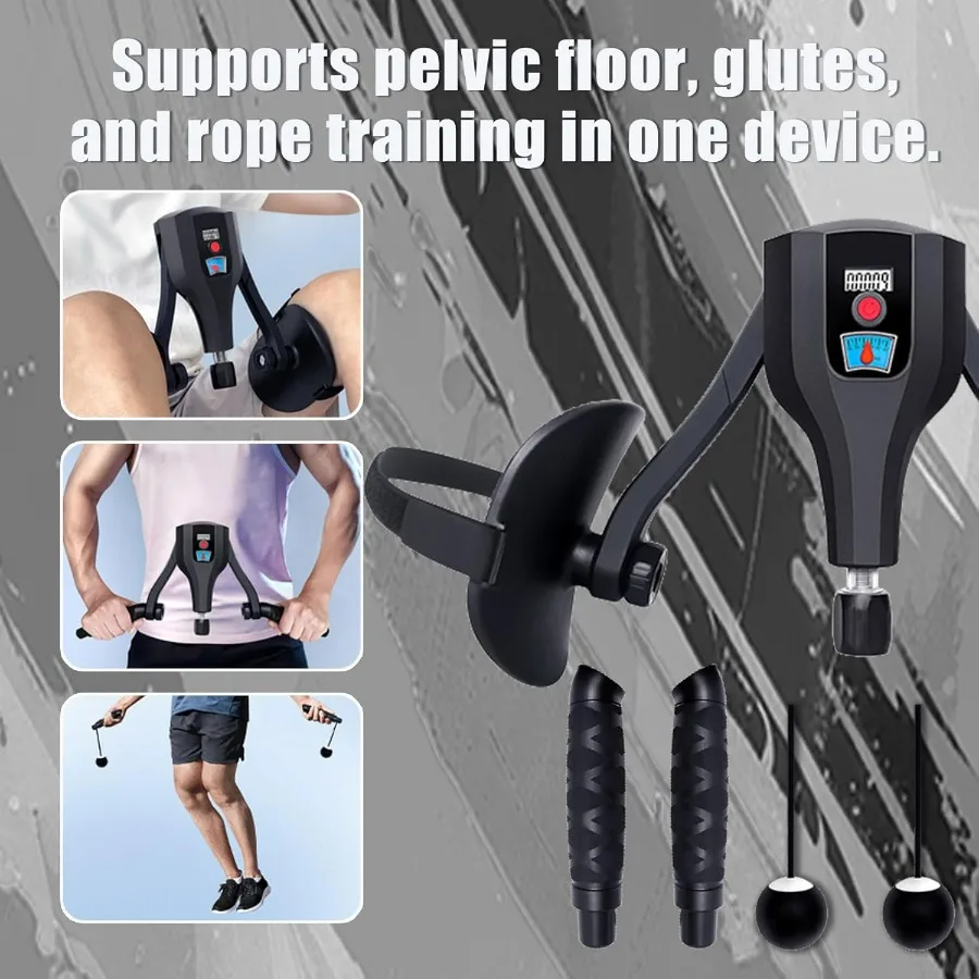 مدرب الفخذ 0132 رطل قابل للتعديل المقاومة أرضية الحوض العضلات كيجل التمارين الفخذ التمارين الغنيمة المدرب للنساء الرجال Pe #4