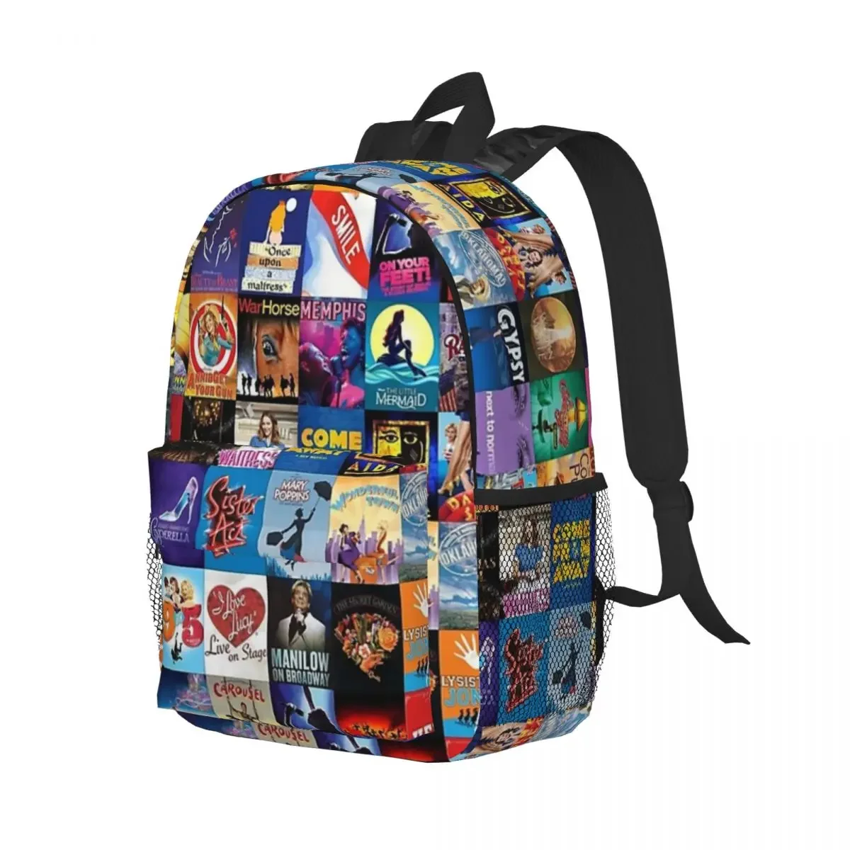 Mochilas de Teatro de dibujos animados para niños y niñas, mochilas escolares, mochila de viaje, bolsa de hombro, gran capacidad